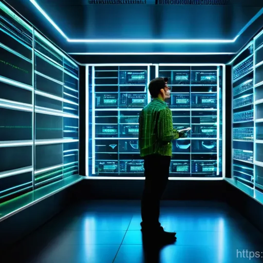 리눅스 실무에서 경험한 로깅 시스템 구축 사례 - **Linux Server Log Flow as System Heartbeat:** A highly detailed, realistic image of a modern server...